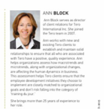 Click on the image for ABI Ambassador profile of Ann Block. Click on the image for ABI Ambassador profile of Ann Block.