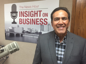 Click on the image to listen to Carlos' Insight on Business interview.