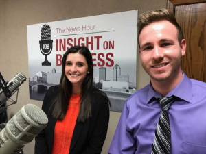 Click on the image to listen to Kyle and Rachel's Insight on Business interview.