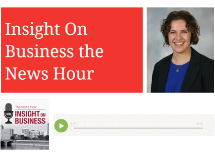 Click on the image to listen to Alison's Insight on Business interview