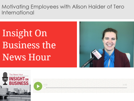 Click on the image to listen to Alison's Insight on Business interview