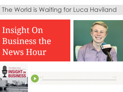 Click on the image to listen to Lucas' Insight on Business interview
