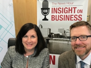 Click on the image to listen to Maureen and Ben's Insight on Business interview