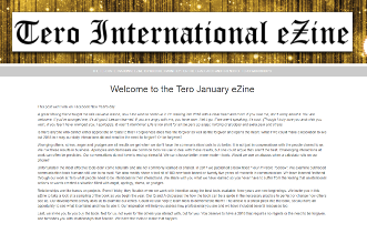 Click on the image to view the Tero January 2018 eZine.