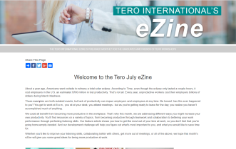 Click on the image to view the Tero July 2018 eZine.