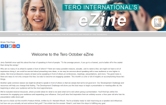 Click on the image to view the Tero October 2018 eZine.