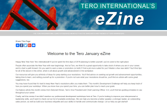 Click on the image to view the Tero January 2019 eZine.