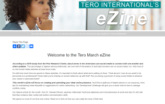 Click on the image to view the Tero March 2018 eZine.