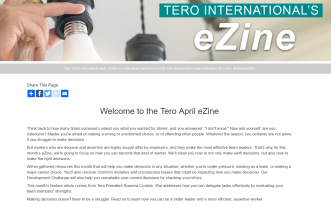 Click on the image to view the Tero April 2019 eZine.