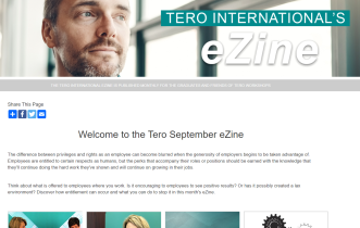 Click on the image to view the Tero September 2019 eZine.