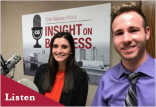 Click on the image to listen to Kyle and Rachel's Insight on Business interview.