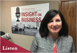 Click on the image to Maureen's Insight on Business interview.