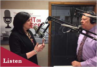 Click on the image to listen to Maureen's Insight on Business interview.